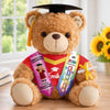 Custom Kids Graduation Teddy Bear - Personalized Graduation Gifts For Kids - First Cap, First Milestone