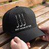 Custom Hat, All Over Print Classic Cap - Personalized Birthday Golf Gifts For Dad, Grandpa - Just One More Round