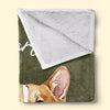 Custom Photo Blanket - Personalized Birthday Gifts For Dog Cat Lovers, Dog Dad And Mom, Cat Owners - Happiness With Tiny Paws Attached