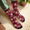 Custom Photo Middle Tube Socks - Personalized Father's Day Birthday Gifts For Dad, Grandpa - Cool Dads Wear Cool Socks