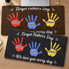 Custom Desk Mat - Personalized Father's Day Birthday Gifts For Dad, Grandpa - Tiny Hands, Big Love For Daddy
