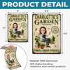 Custom Home Decor Metal Sign - Personalized Birthday Garden Gifts For Gardeners - My Little Green Paradise