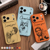 Custom Photo Leather Phone Case - Personalized Father's Day Birthday Gifts For Dog Cat Lovers, Dog Dad And Mom, Cat Owners - Best Pet Dad Ever