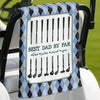 Custom Golf Towel - Personalized Father's Day Birthday Golf Gifts For Dad, Grandpa - Chasing Birdies All Day