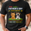 Custom Unisex T-shirt, Hoodie - Personalized Father's Day Birthday Gifts For Dog Cat Lovers, Dog Dad, Cat Owners - Owned & Operated By Paws