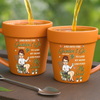 Custom Plant Pot Ceramic Mug - Personalized Garden Gifts For Gardeners - Lose Your Mind, Find Your Soul - Flower Pot Mug