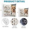Custom Photo Four Paws, One Heart - Memorial Personalized Custom Pillow - Sympathy Gift For Pet Owners, Pet Lovers