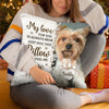 Custom Photo Four Paws, One Heart - Memorial Personalized Custom Pillow - Sympathy Gift For Pet Owners, Pet Lovers