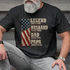 Custom T-shirt, Hoodie - Personalized Father's Day Birthday Gifts For Dad, Grandpa - Legendary Since Day One