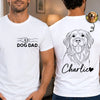 Custom Photo Unisex T-shirt - Personalized Father's Day Birthday Gifts For Dog Cat Lovers, Dog Dad And Mom, Cat Owners - Fur Babies Steal Hearts