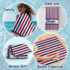 Custom Beach Towel - Personalized America 250th Anniversary, Summer Vacation And Travel Gifts For Best Friends, Family - Summer Vibes USA Edition