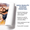 Custom Photo Vertical Poster - Personalized Father's Day Birthday Gifts For Dad, Grandpa - Forever Thankful For Dad’s Love