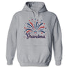 Custom T-shirt, Premium T-shirt, Hoodie - Personalized 4th Of July Gifts For Mom, Grandma - Family Lights Up Her World