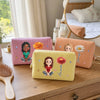 Custom Makeup Bag – Personalized Best Friend Birthday Gifts For Women, Besties, Sisters, BFF – Beautiful Strong And Loved