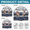 Custom Wood Sign - Personalized Summer Vacation And Travel Gifts For Husband And Wife, Him And Her - Our Favorite Coastal Escape