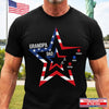 Custom T-shirt, Hoodie – Personalized America 250th Anniversary Gifts For Dad, Grandpa – One Nation One Heart