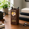 Custom Photo Pen Holder With Clock - Personalized Anniversary Wedding Gifts For Husband And Wife, Him And Her - We Got This, Together