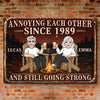 Custom Home Decor Metal Sign - Personalized Anniversary Wedding Gifts For Husband And Wife, Him And Her - Love Drives Us Crazy