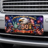 Custom License Plate - Personalized America 250th Anniversary Gifts For Mom, Dad, Brother, Sister, Kids - Together We Shine Bright