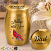 Custom Memorial Urn - Personalized Memorial Sympathy Gifts For Loss Of Mom, Dad – Honoring A Beautiful Life