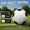 Custom World Football Soccer Ball - Personalized Birthday Gifts For Football Lovers, Sports Fans, Sports Lovers - My Lucky Number, My Nation