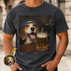 Custom Photo Washed Cotton T-shirt - Personalized Birthday Gifts For Dog Cat Lovers, Dog Dad And Mom, Cat Owners - The Professional Snack Inspector