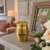 Custom Memorial Urn - Personalized Memorial Sympathy Gifts For Loss Of Mom, Dad – A Heart Changed Forever