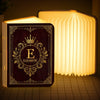 Custom Foldable LED Magic Book Lamp - Personalized Bookish Gifts For Book Lovers, Bookworms, Readers - Life Is Better With Books