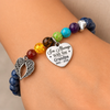Custom Photo Rainbow Bridge Bracelet - Personalized Memorial Sympathy Gifts For Loss Of Mom, Dad - Love Knows No Goodbye