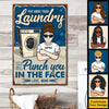 Put Away Your Laundry - Gift For Mother, Personalized Vertical Poster