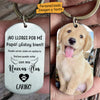 ¡No LLores Por Mí, Mamá/Papá! ¡¡Estoy Bien!! - Subir Imagen - Personalized Keychain Spanish