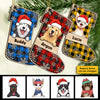 Have A Magical Holiday Season - Happy Cats And Dogs - Personalized Custom Stocking Shaped Wood Christmas Ornament