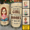 A Girl Who Really Loved Books It Was Me - Personalized Tumbler