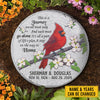 This Is A Journey We All Must Take - Personalized Memorial Stone, Human Grave Marker - Memorial Gift, Sympathy Gift