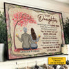 To My Daughter - Never Forget That I Love You - Personalized Horizontal Poster