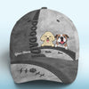Happiness Is A Warm Puppy Gray - Dog Personalized Custom Hat, All Over Print Classic Cap - New Arrival, Gift For Pet Owners, Pet Lovers