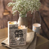 A Mi Esposa Nuestra Casa No Es Un Castillo - Gift For Couples, Candle Holder