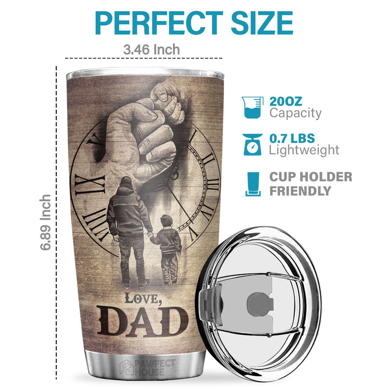 You've Given Me So Many Reasons To Be Proud Of The Man You've Become - Tumbler - To My Son, Gift For Son, Son Gift From Dad, Birthday Gift For Son