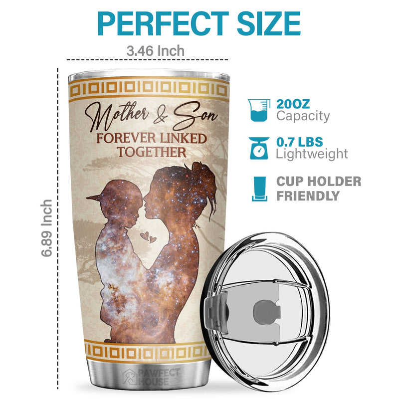 Follow Your Dreams Belive In Yourself & Remember To Be Awesome - Tumbler - To My Son, Gift For Son, Son Gift From Mom, Birthday Gift For Son