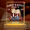 Hubby & Wifey Season - Couple Personalized Custom 3D LED Light - Gift For Husband Wife, Anniversary