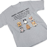 Happy Father's Day, Daddy! - Cat Personalized Custom Unisex T-shirt, Hoodie, Sweatshirt - Gift For Pet Owners, Pet Lovers