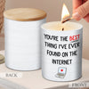 You Are The Best Thing - Couple Smokeless Scented Candle - Gift For Husband Wife, Anniversary