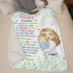 You'll Be An Amazing Mother - Family Personalized Custom Baby Blanket - Baby Shower Gift, Gift For First Mom
