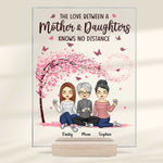 Everything We Are Is Because Of You - Family Personalized Custom Acrylic Plaque - Mother's Day, Birthday Gift For Mom