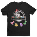 Don't Mess With Gigisaurus - Family Personalized Custom Unisex T-shirt, Hoodie, Sweatshirt - Mother's Day, Birthday Gift For Mom, Grandma