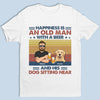 An Old Man With Beer And His Dogs - Dog Personalized Custom Unisex T-shirt, Hoodie, Sweatshirt - Gift For Pet Owners, Pet Lovers