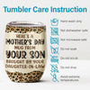 A Mother's Day Gift Bought By Your Daughter-In-Law - Family Personalized Custom Wine Tumbler - Mother's Day, Birthday Gift For Mom