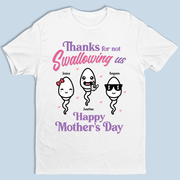 Happy Mother's Day - Family Personalized Custom Unisex T-shirt, Hoodie, Sweatshirt - Mother's Day, Birthday Gift For Mom
