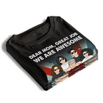 We Are Awesome - Family Personalized Custom Unisex T-shirt, Hoodie, Sweatshirt - Mother's Day, Birthday Gift For Mom