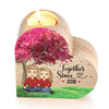 I'm Yours, No Return Or Refund - Couple Personalized Custom Heart Shaped Candle Holder - Gift For Husband Wife, Anniversary